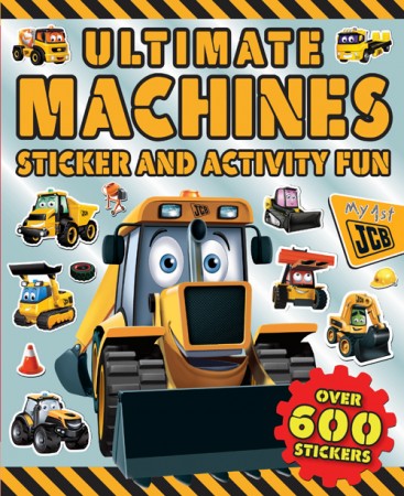 JCB Giant Sticker & Activity Book-Ultimate Machines