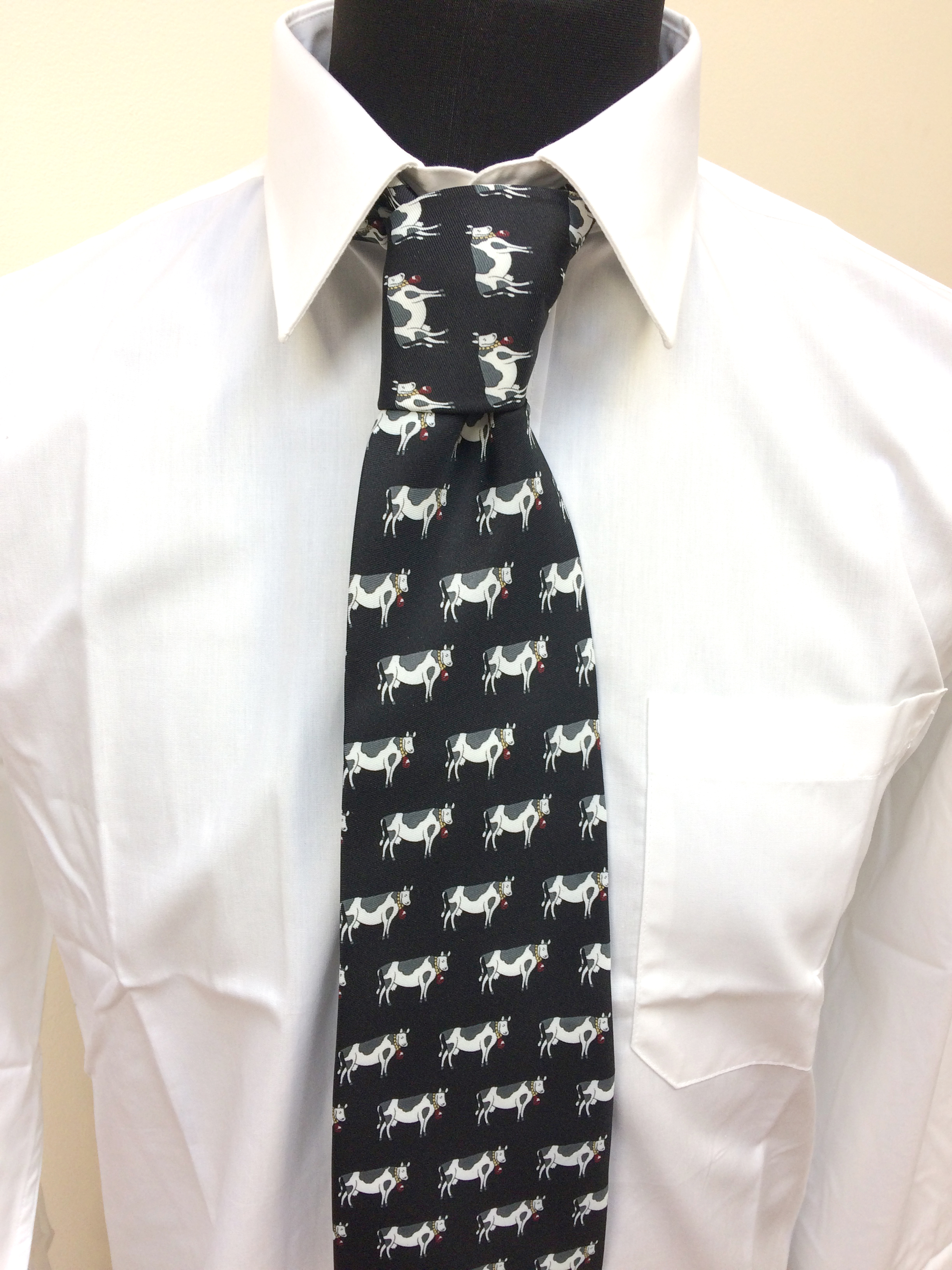 DAIRY COW POLYESTER TIE