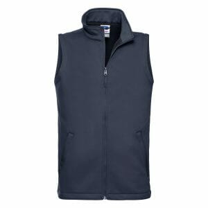 Russell Smart softshell Mens gilet – Navy – Size L