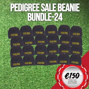 Pedigree Sale Bundle – 24 Beanies with your Herd Name