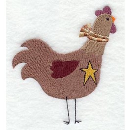 Country Hen With Star