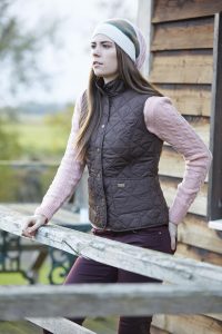 Toggi Esher Ladies Quilted Gilet – Chocolate – Size 8