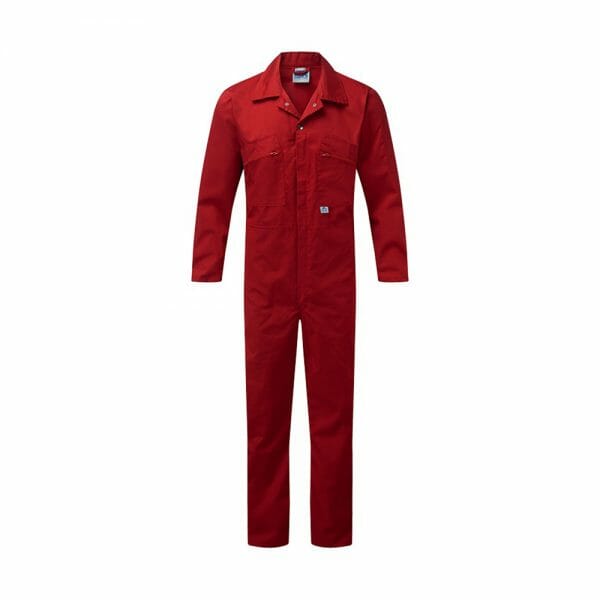 Bluecastle Zip Front Coveralls Red Size 36 Farm Wardrobe