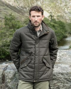 Hoggs of Fife Elgin Mens Quilted Jacket