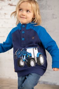 Lighthouse Jack Hoodie – Blue Tractor & Frontloader