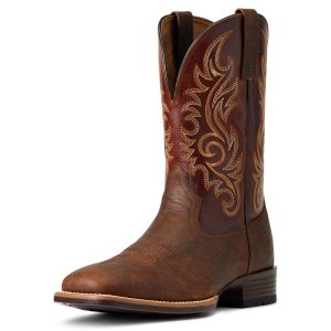 Ariat Lasco Ultra Western Boot – Bar Top Brown