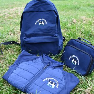 Back to School Bundle – Jacket, Backpack & Lunch Bag + Free front Logo on 3 items