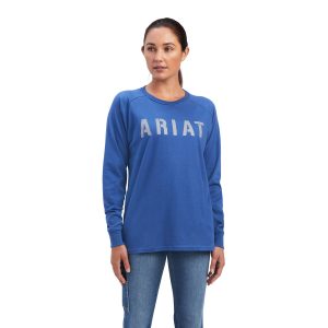 Ariat Women’s Rebar CottonStrong Block T-Shirt