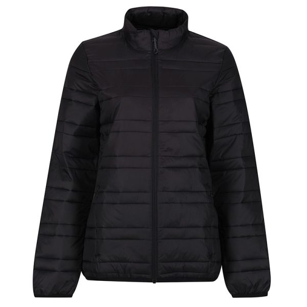 regatta ladies firedown down-touch jacket black