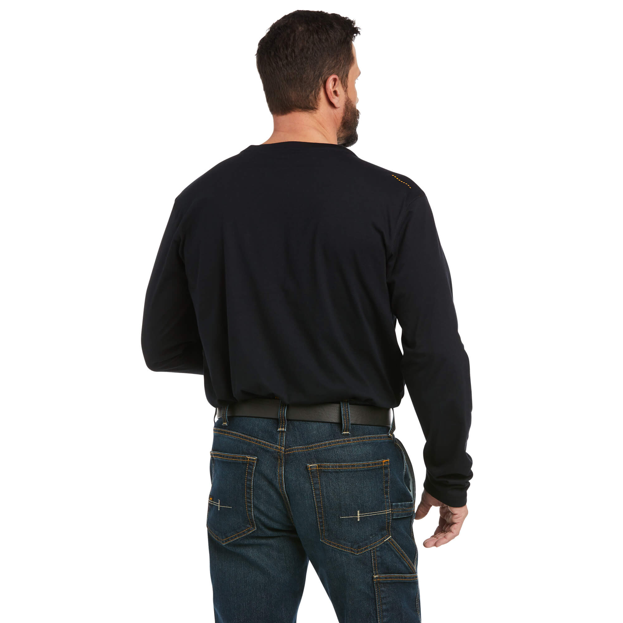 Ariat Men's Rebar Workman Long Sleeve Logo T-Shirt