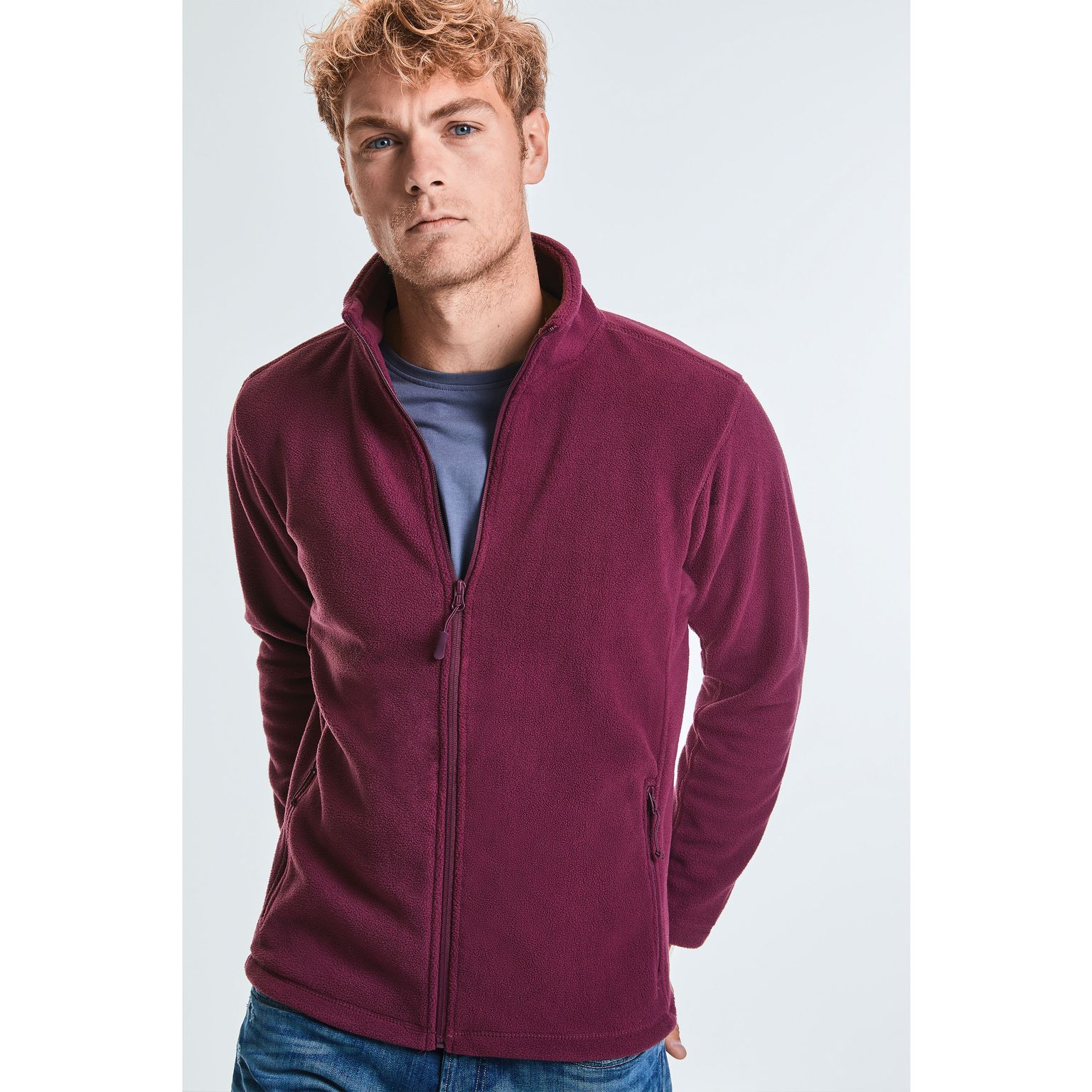 8700M_Russell_Full-zip20outdoor_Fleece_Model