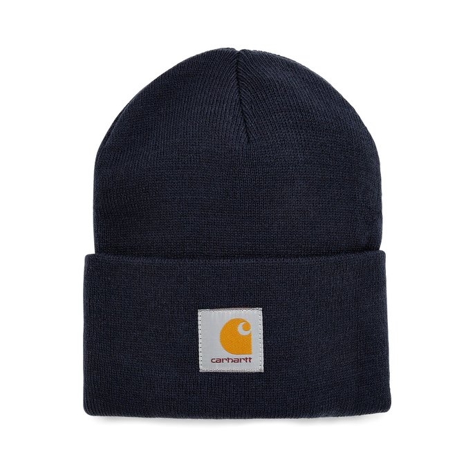 cappellini carhartt acrylic watch hat navy