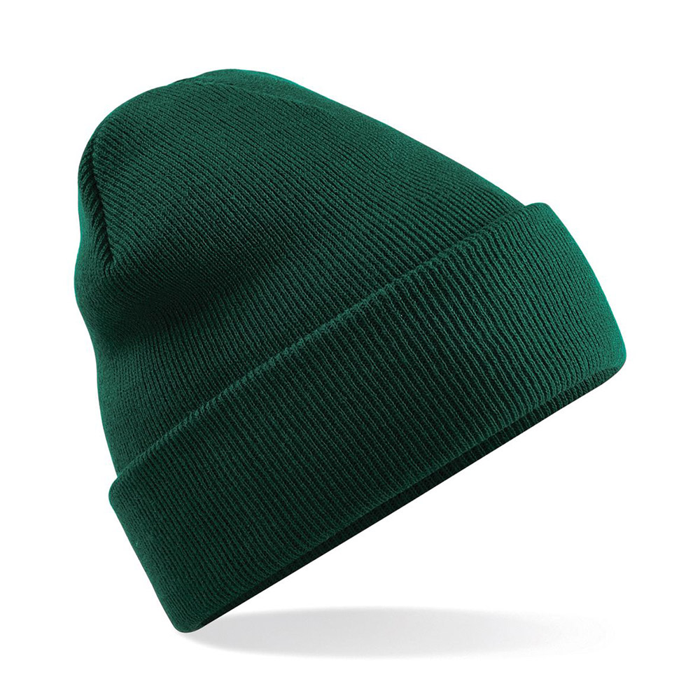 BC045_Beechfield_Original_Cuffed_Beanie_BottleGreen