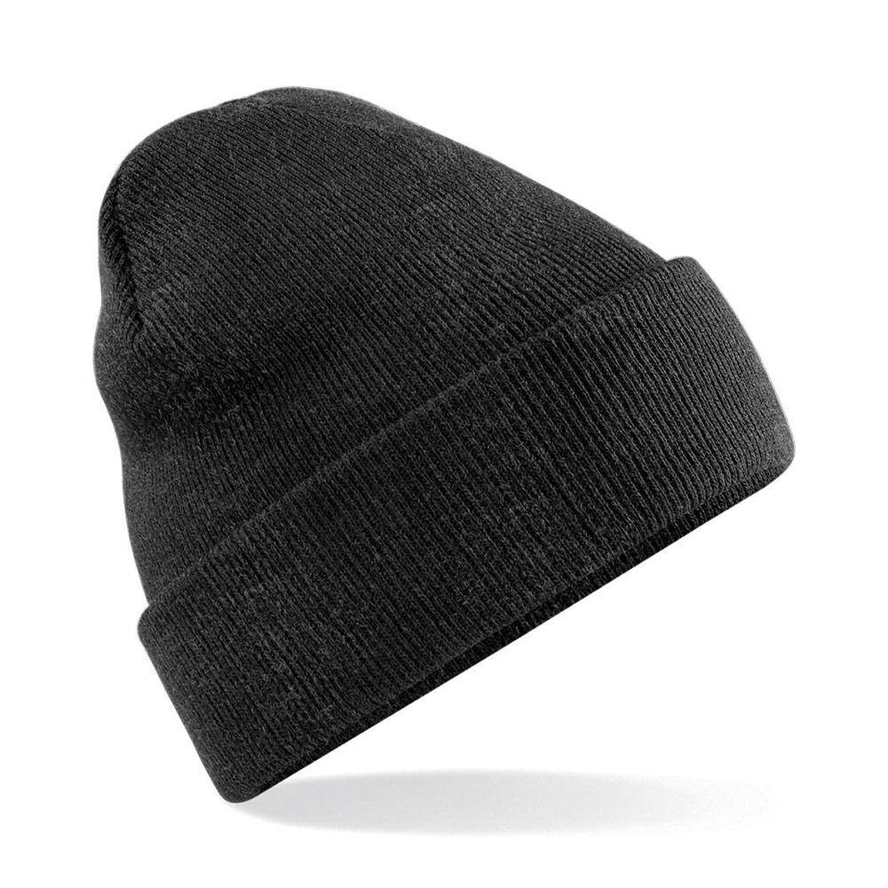 BC045_Beechfield_Original_Cuffed_Beanie_Charcoal