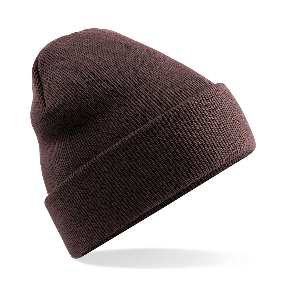 BC045_Beechfield_Original_Cuffed_Beanie_Chocolate