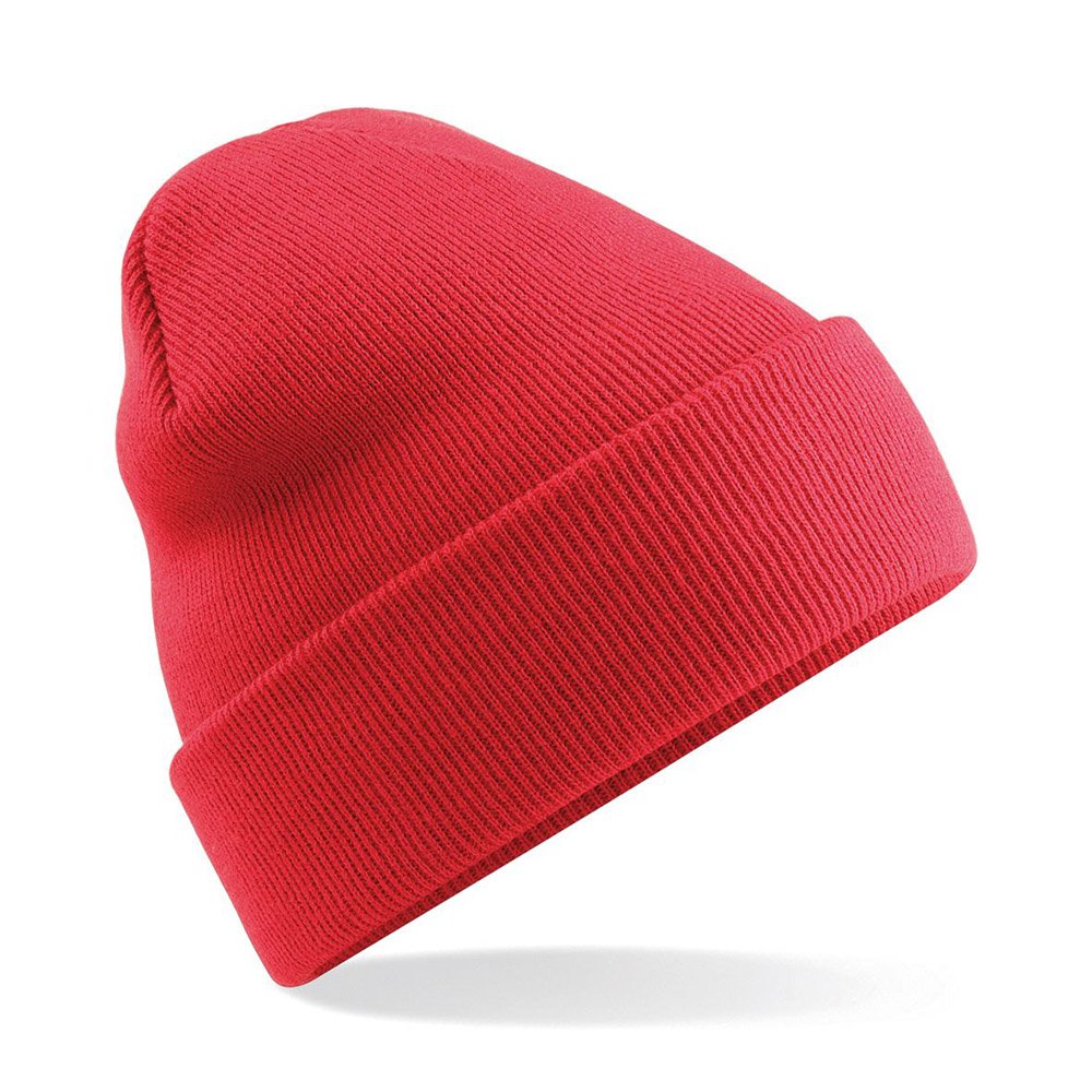 BC045_Beechfield_Original_Cuffed_Beanie_Coral