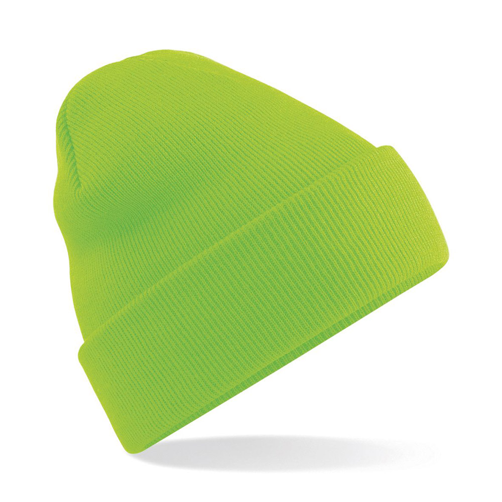 BC045_Beechfield_Original_Cuffed_Beanie_FluorescentGreen