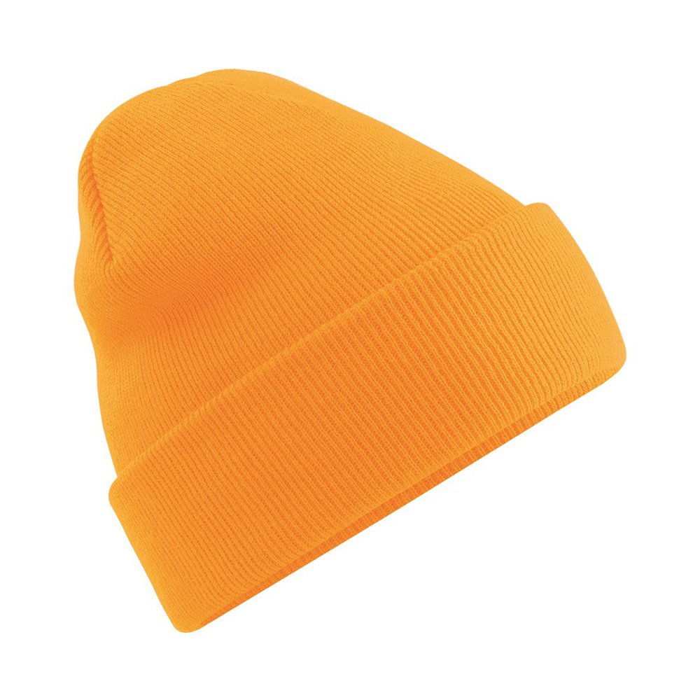 BC045_Beechfield_Original_Cuffed_Beanie_FluorescentOrange