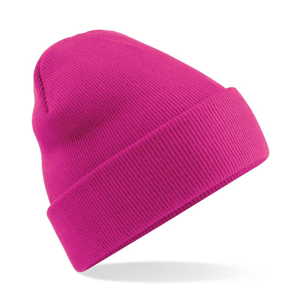 BC045_Beechfield_Original_Cuffed_Beanie_Fuchsia