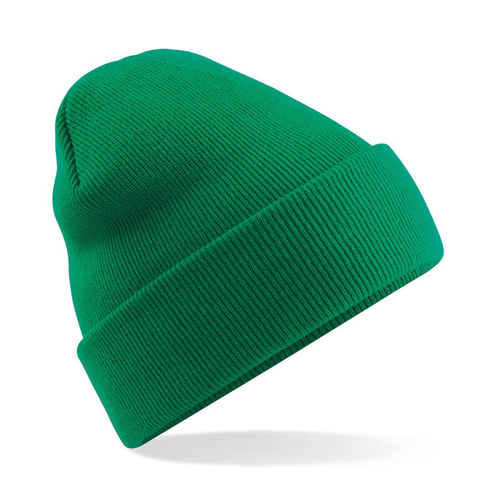 BC045_Beechfield_Original_Cuffed_Beanie_KellyGreen