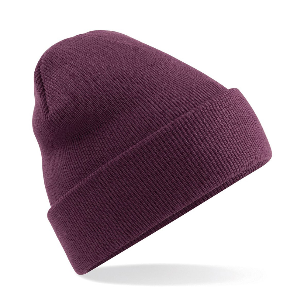 BC045_Beechfield_Original_Cuffed_Beanie_Plum