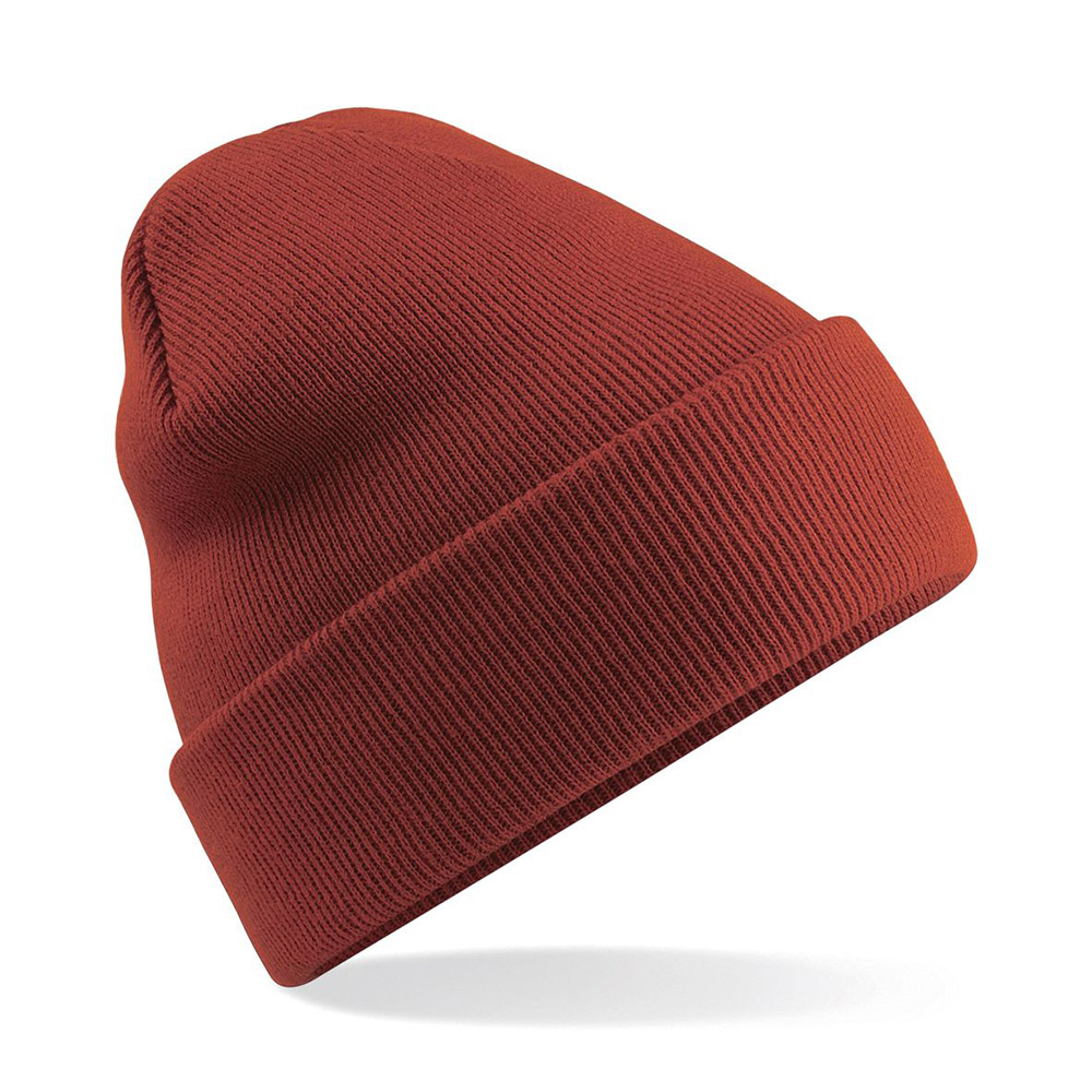 BC045_Beechfield_Original_Cuffed_Beanie_Rust