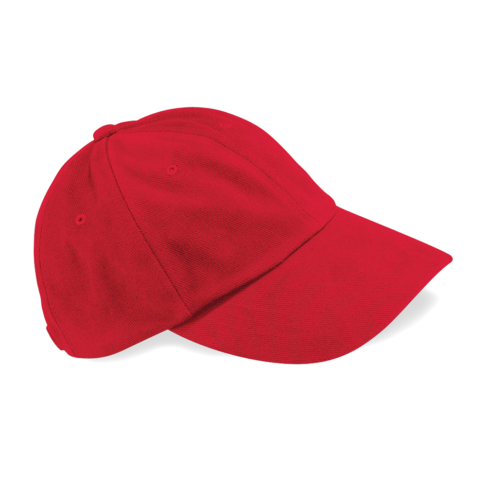 BC057_Beechfield_Low-profile_heavy_brushed_cotton20cap_ClassicRed_FT