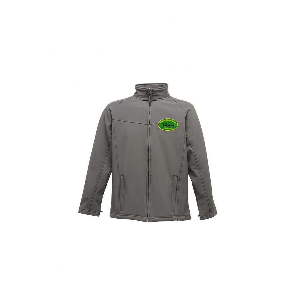 British_Blonde_Cattle_Society_Regatta_Mens_Uproar_Softshell_Jacket_Grey