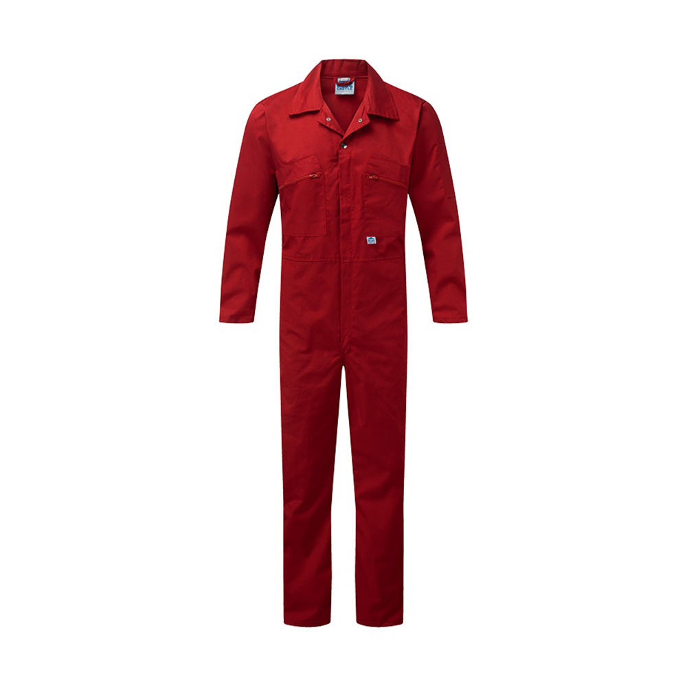 Fort_Zip_Front_240gsm_Coveralls_Red