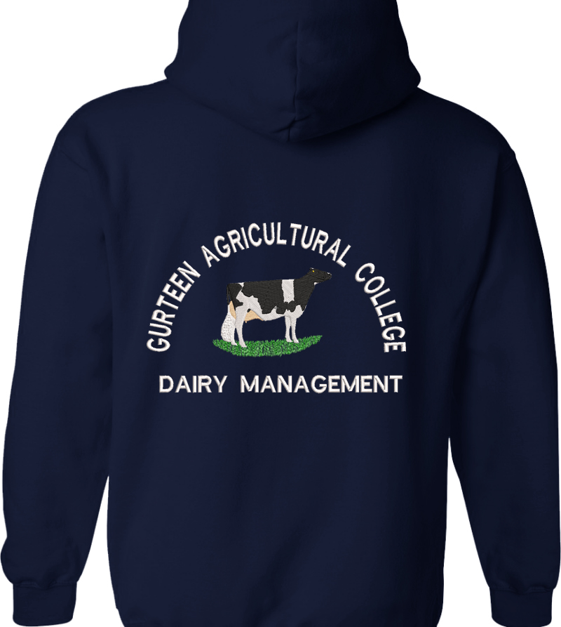 Gurteen_College_Dairy_Management_Hoody_Back