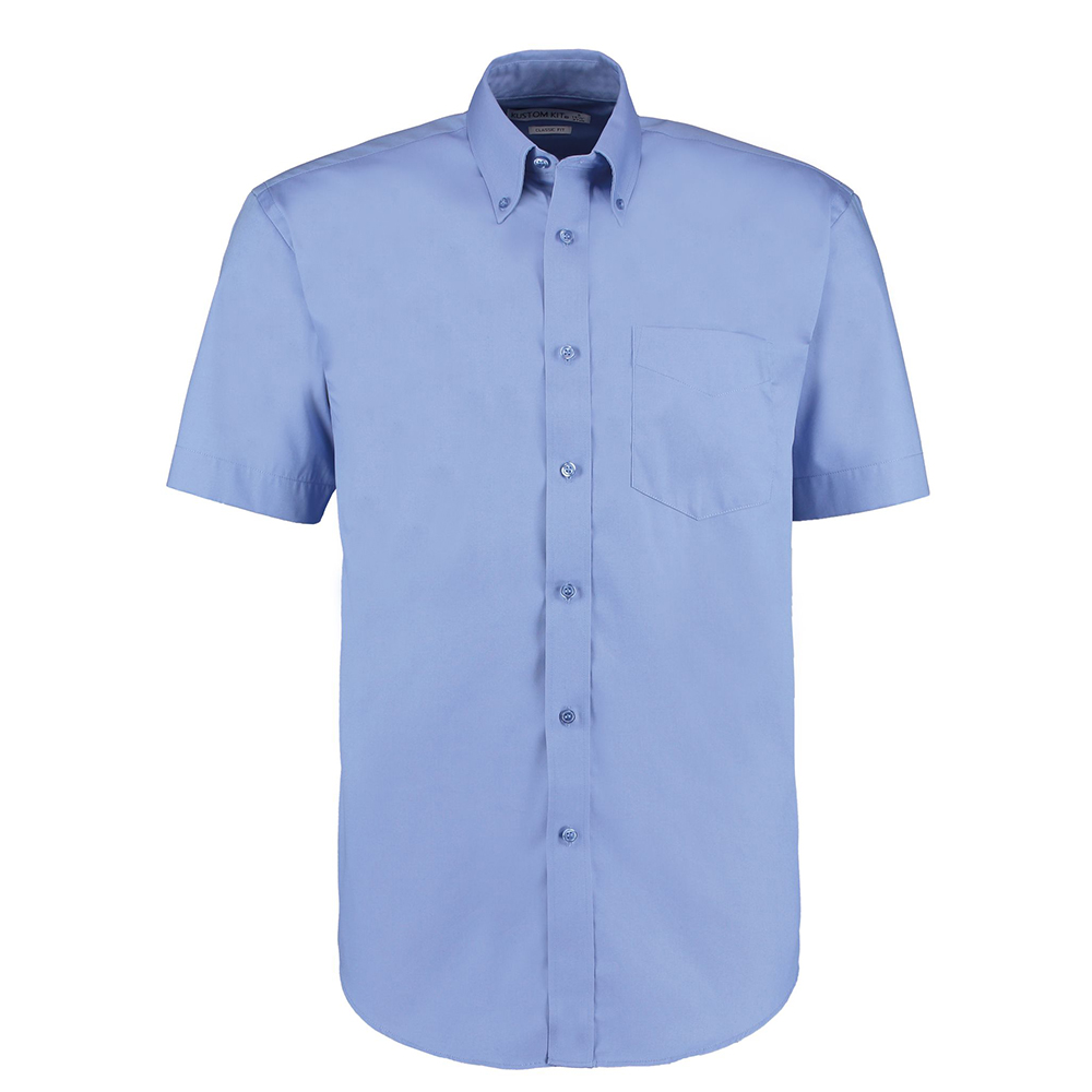 KustomKit_Mens_Corporate_Short_-Sleeved_Shirt_ClassicFit_KK109_MidBlue