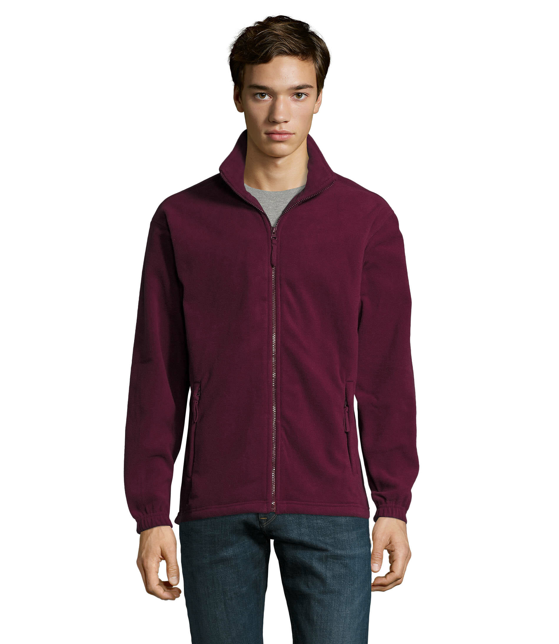 Sols_North_Fleece_Jacket_n55000A_Burgundy