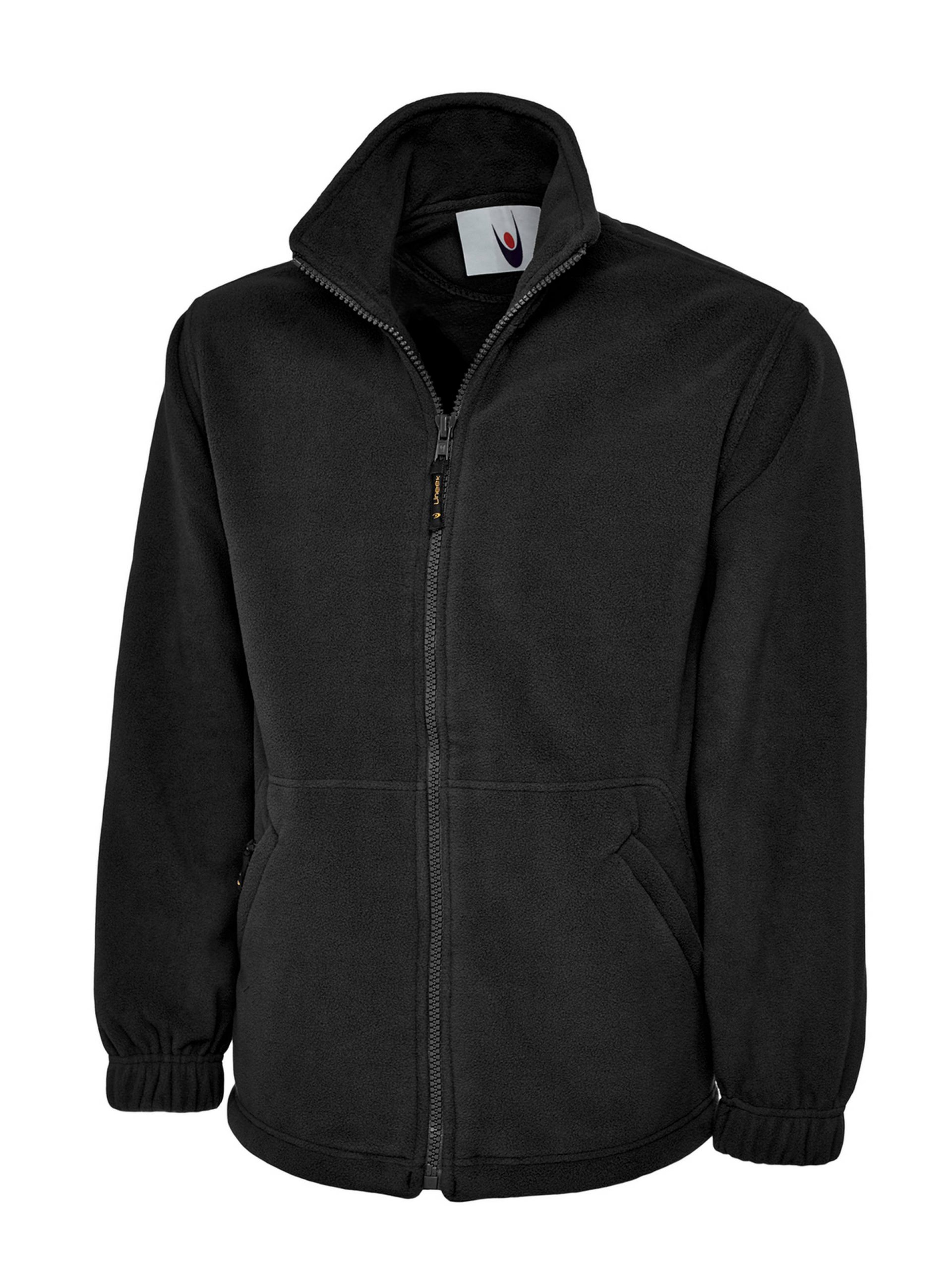 UC604_Uneek_Classic_Full_Zip_Fleece_Black-scaled