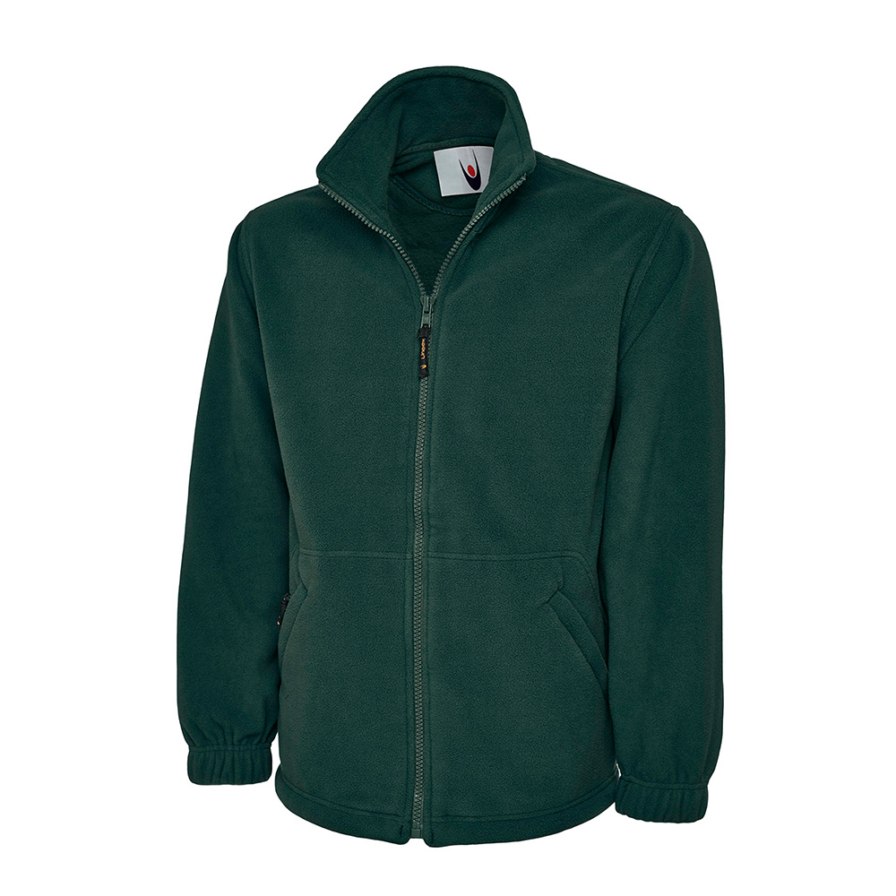 UC604_Uneek_Classic_Full_Zip_Fleece_Bottle20Green