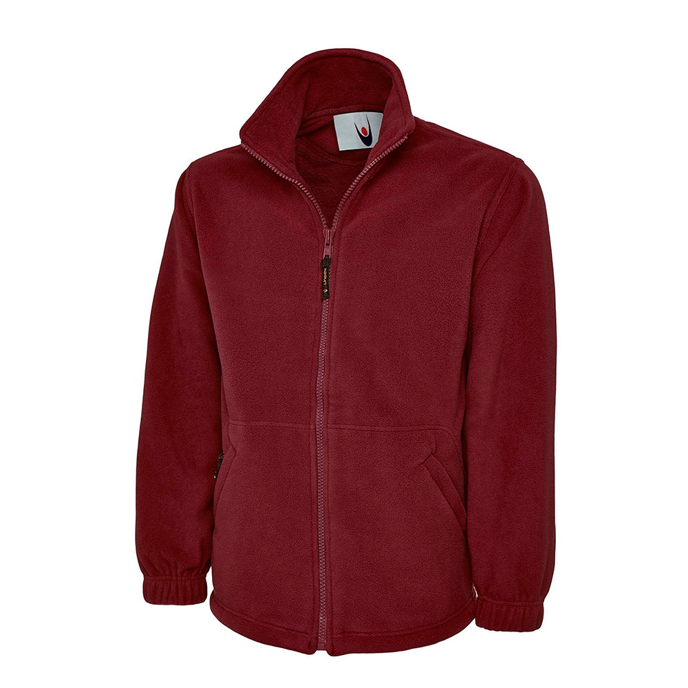 UC604_Uneek_Classic_Full_Zip_Fleece_Maroon