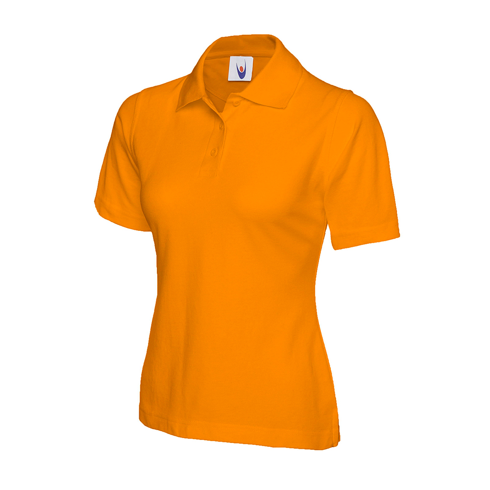 Uneek_Ladies-Poloshirt_UC106_Orange