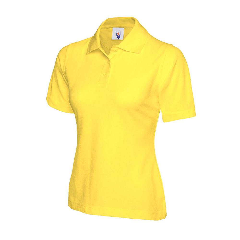 Uneek_Ladies-Poloshirt_UC106_Yellow