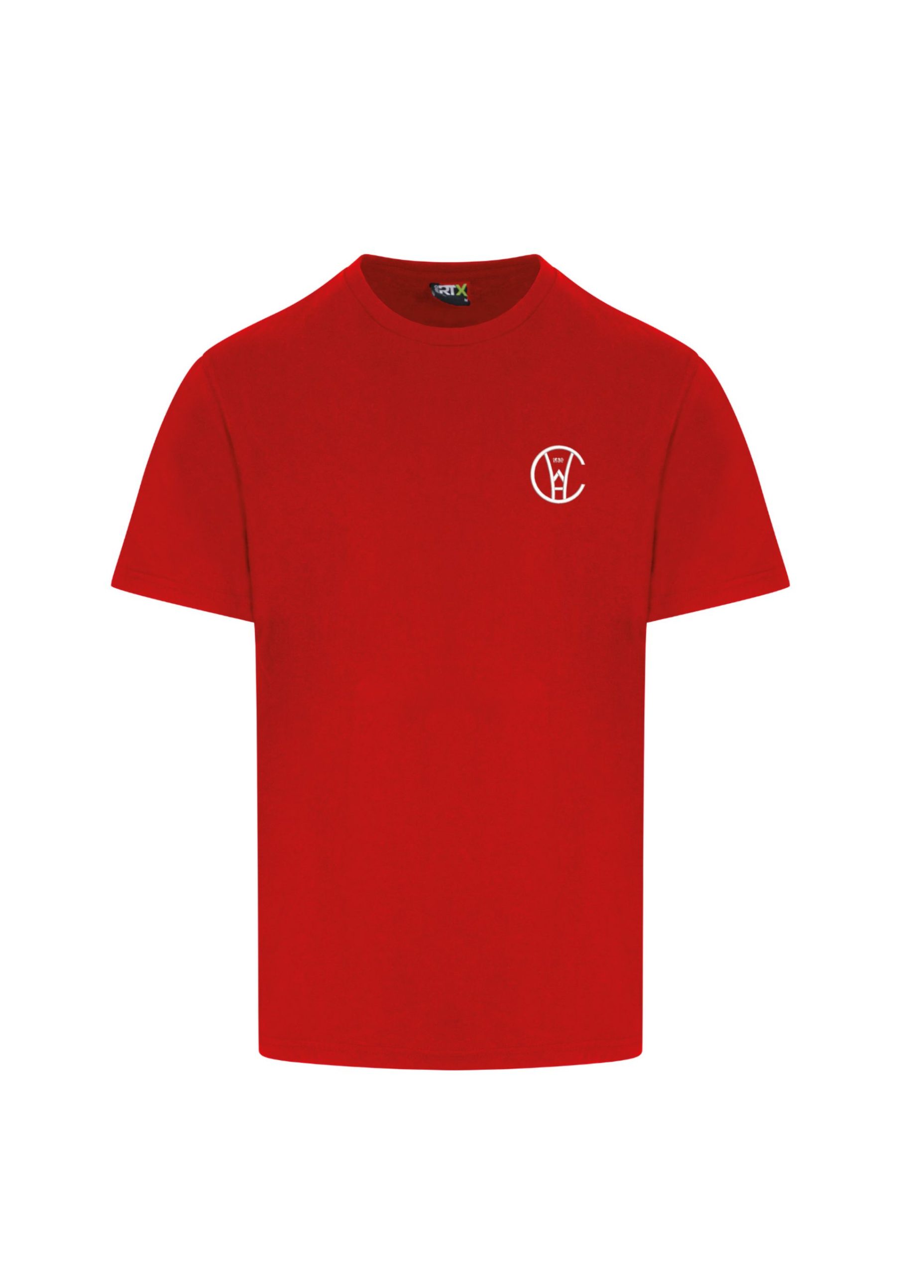 CWAA2RX105_Round_Neck_T-Shirt_Red