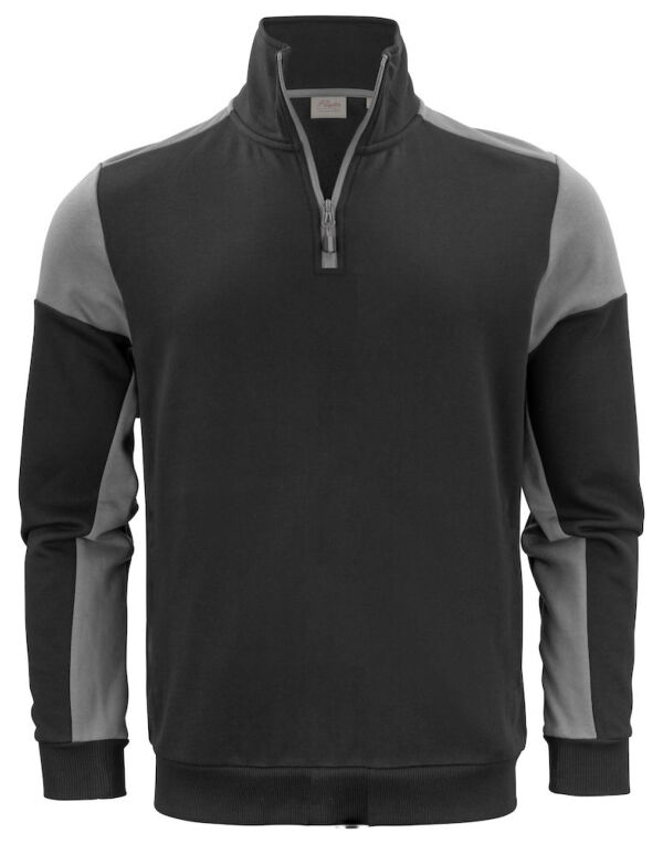 Prime_Half_Zip_Sweatshirt_Black_Anthracite_Front_2262069_166018