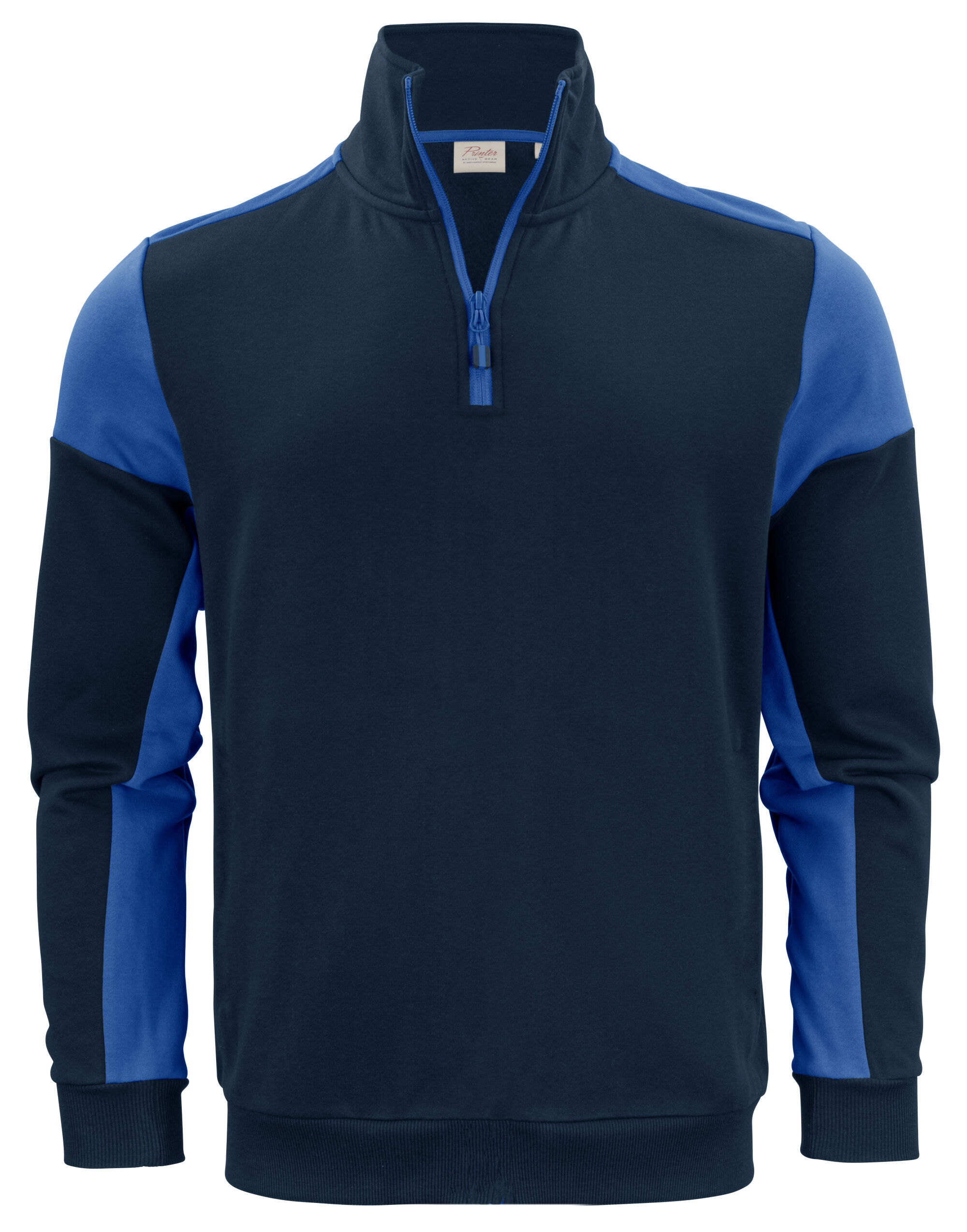 Prime_Half_Zip_Sweatshirt_Navy_Cobolt_Front_2262069_166018