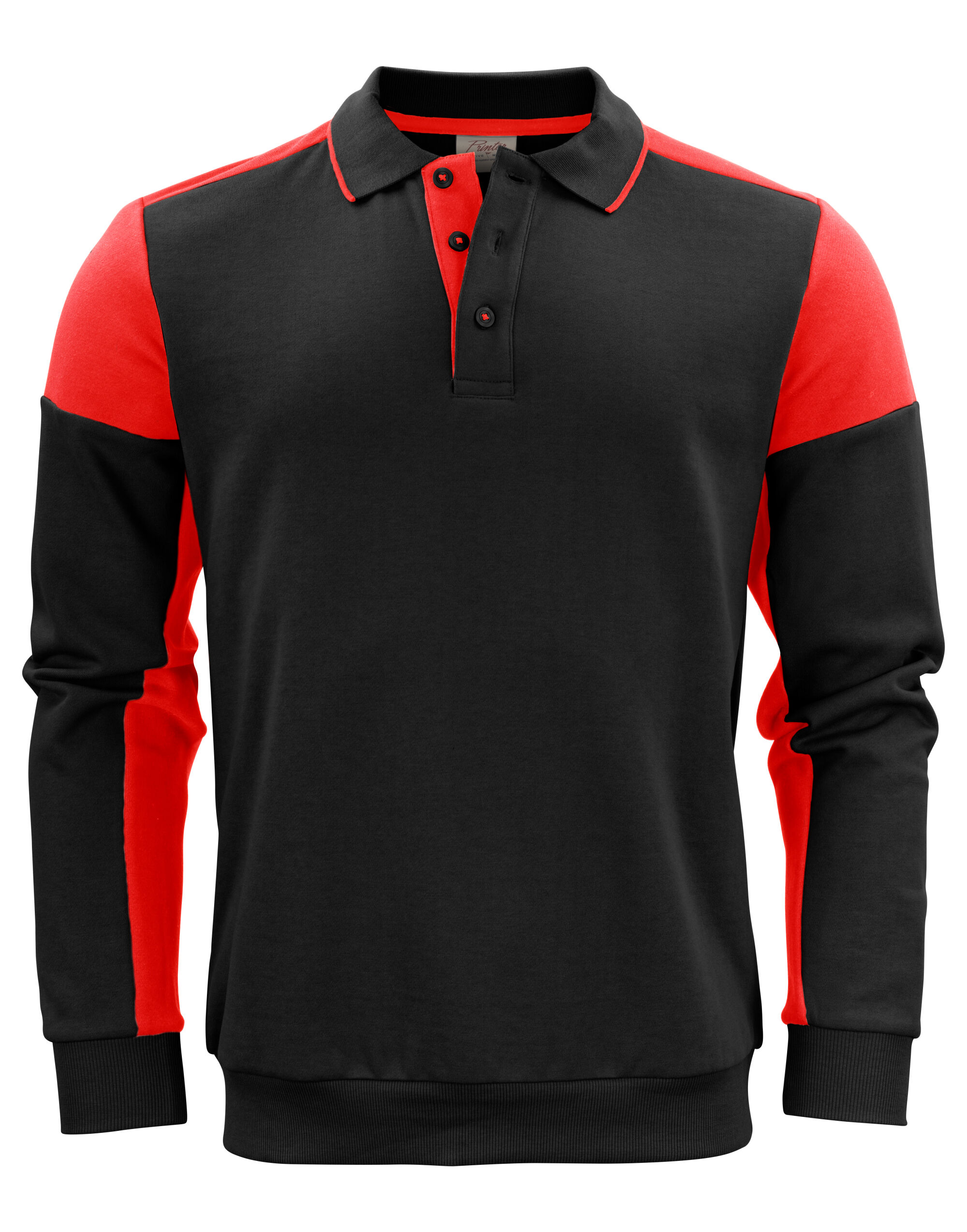 Printer_Prime_Polosweater_Black_Red_FRONT_2262060_165968