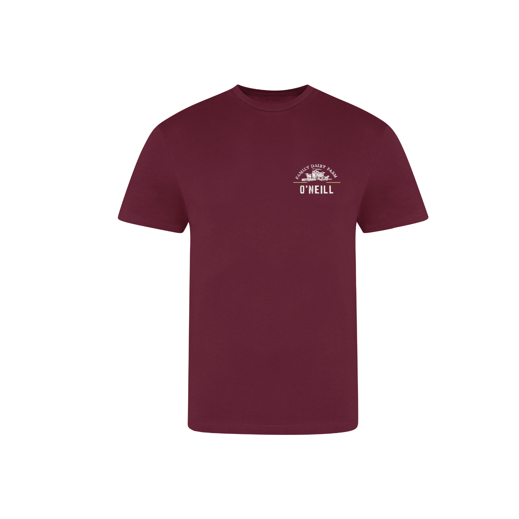 OFFJT100_O’Neill_Round_Neck_T-Shirt_Burgundy