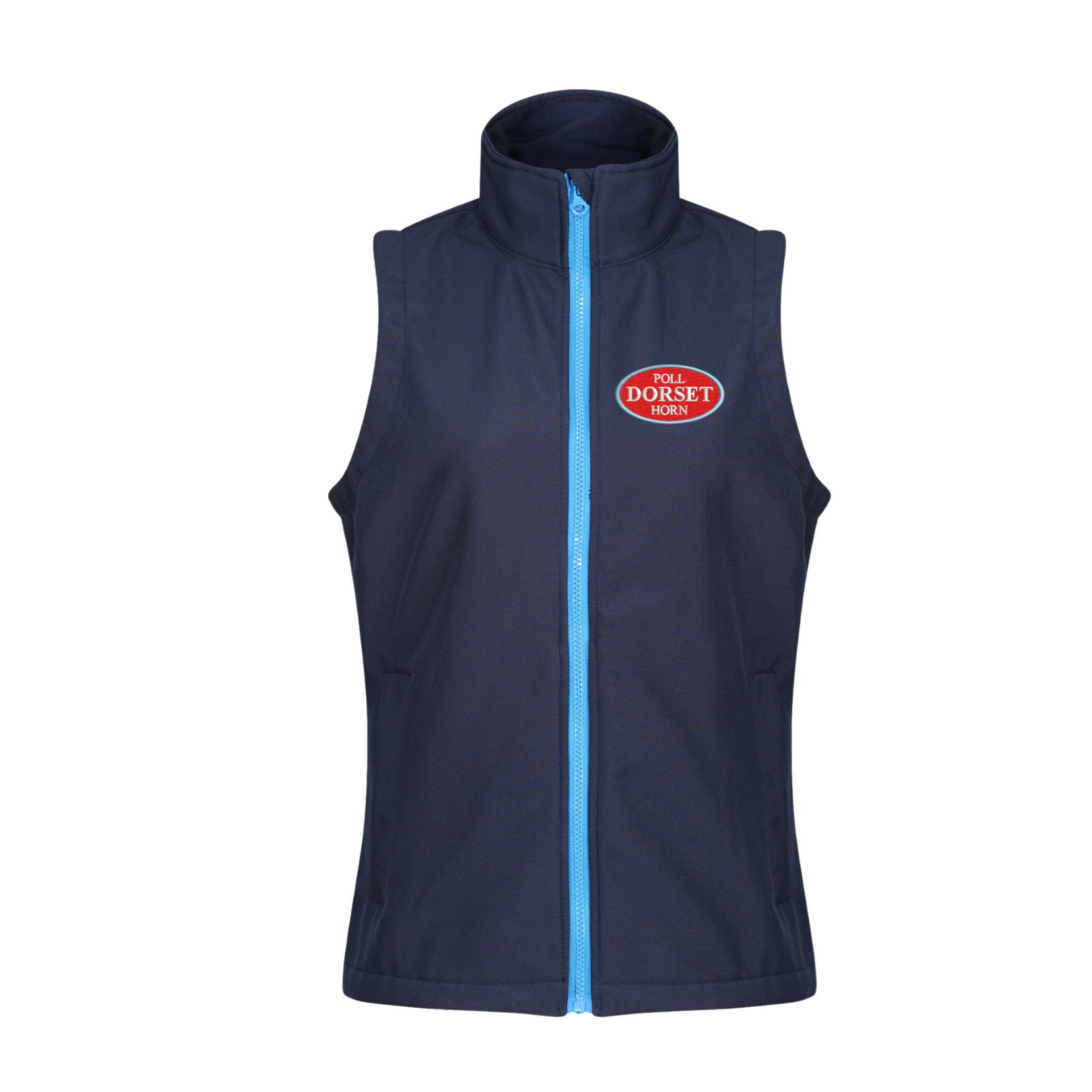 Poll_Dorset_Horn_Ablaze_Ladies_Gilet_TRA845_Navy