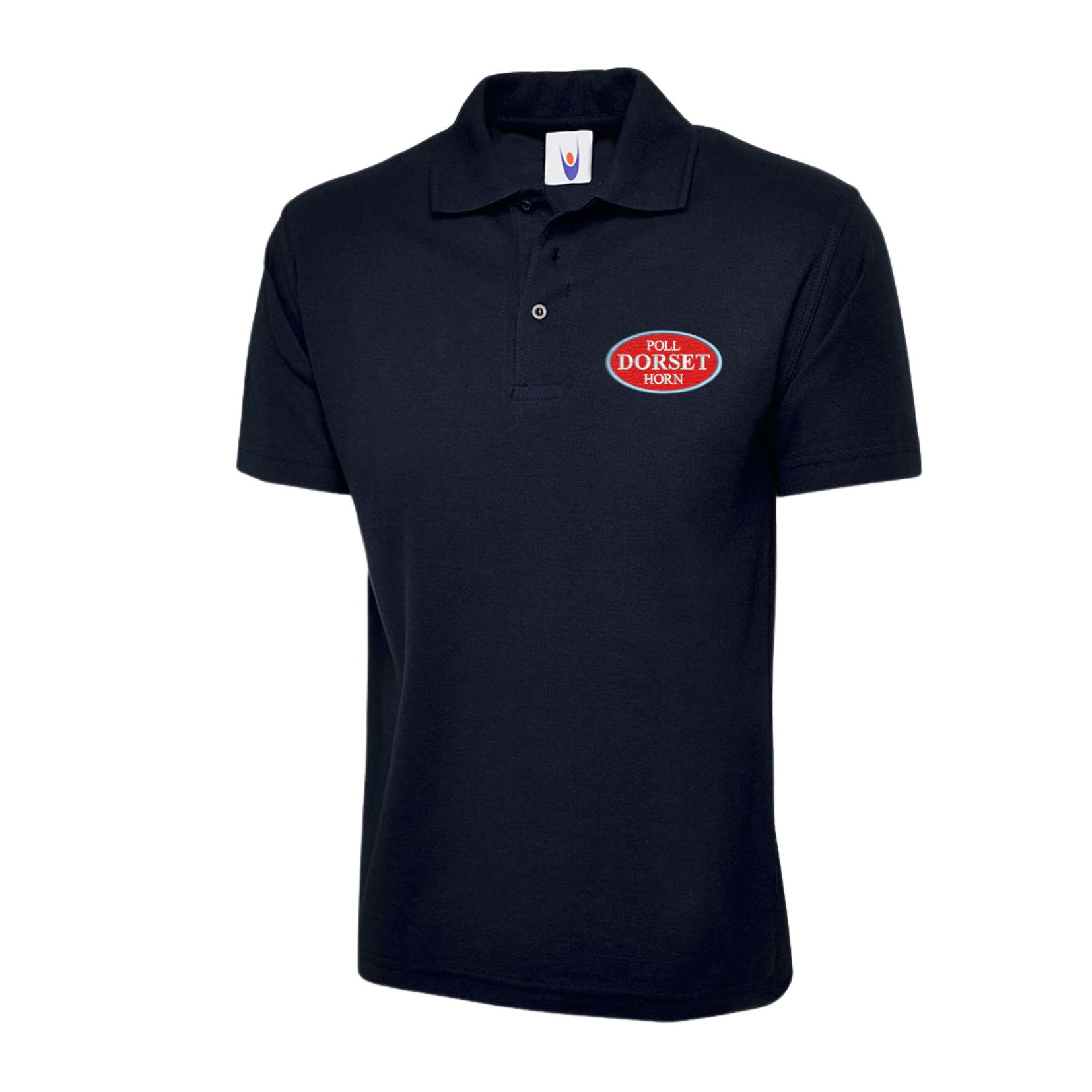 Poll_Dorset_Horn_Child_Polo_UC103_Navy